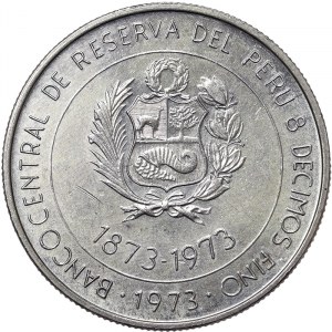 Peru, 100 Soles de oro 1973