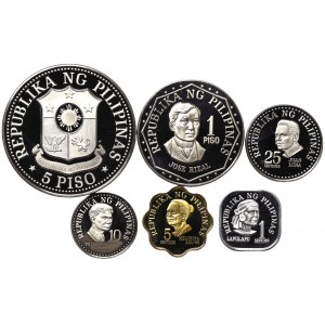 Philippines, Lot 6 pcs. 1975