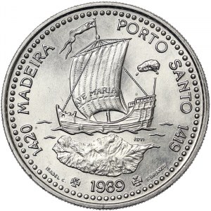 Portugalsko, 100 Escudos 1989