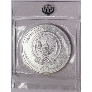 Rwanda, 50 Francs 2017