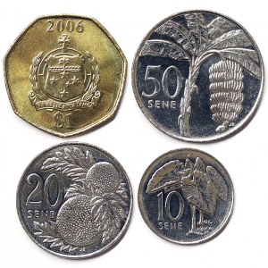 Samoa, Lot 4 pcs.