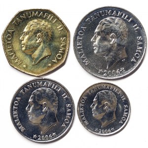 Samoa, Lot 4 pcs.