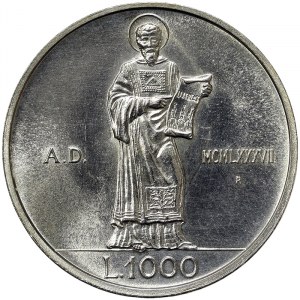 San Marino, 1.000 Lire 1987