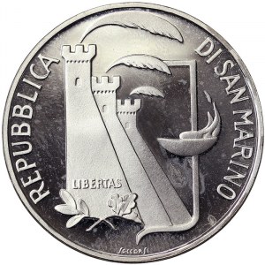 San Marino, 1.000 Lire 1988