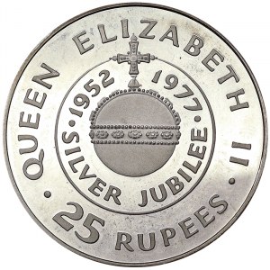 Seychelles, 25 Rupees 1977