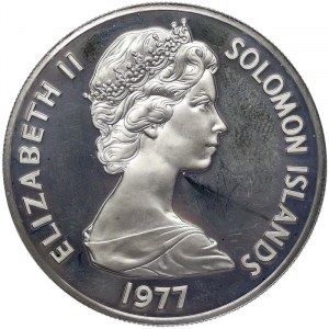 Solomon Islands, 5 Dollars 1977
