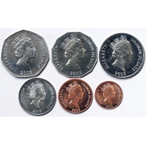 Solomon Islands, Lot 6 pcs.