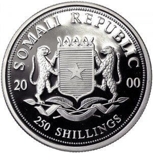Somalia, 250 Shillings 2000