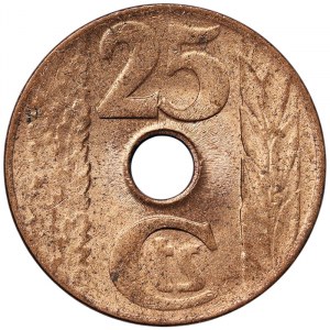 Spain, 25 Centimos 1938