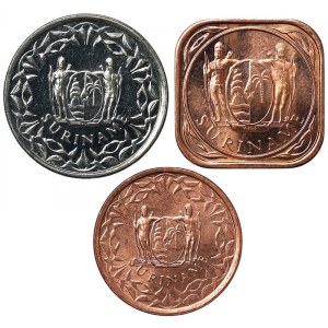 Suriname, Lot 3 pcs.