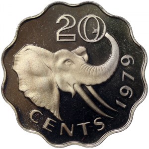 Swaziland, 20 Cents 1979