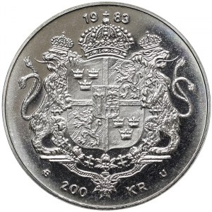 Sweden, 200 Kronor 1983