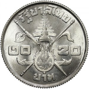 Thailand, 20 Baht 1963