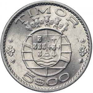 Timor, 5 Escudos 1970