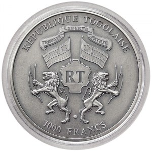 Togo, 1000 Francs 2004