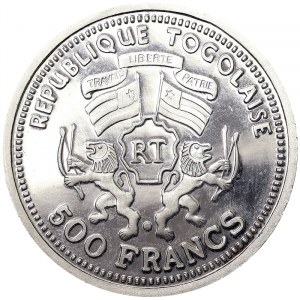Togo, 500 Francs 2001