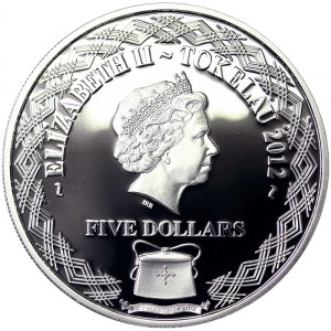 Wyspy Tokelau, 5 dolarów 2012 r.