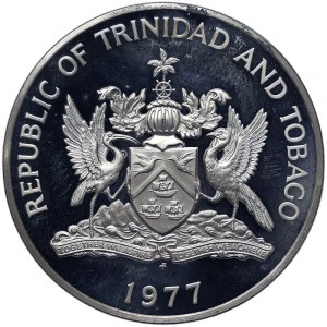 Trinidad and Tobago, 10 Dollars 1977