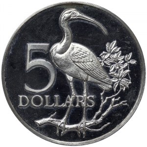 Trinidad and Tobago, 5 Dollars 1971