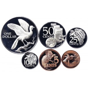 Trinidad and Tobago, Lot 6 pcs. 1975