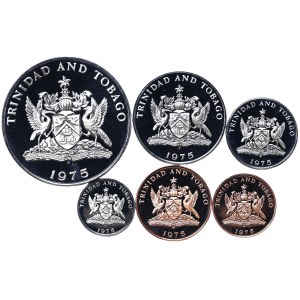 Trinidad and Tobago, Lot 6 pcs. 1975