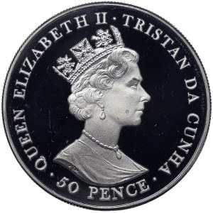 Tristan Da Cunha, 50 Pence 2001