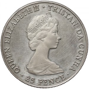Tristan Da Cunha, 25 Pence 1980