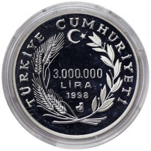 Turkey, 3.000.000 Lira 1998