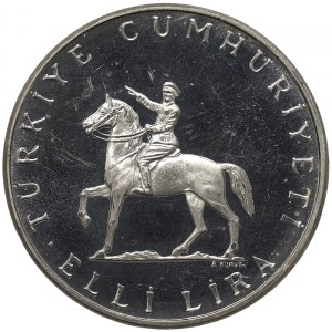 Turkey, 50 Lira 1972