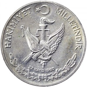 Turkey, 10 Lira 1960