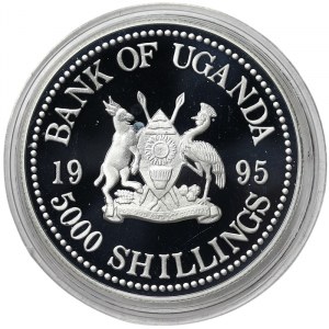 Uganda, 5000 Shillings 1995