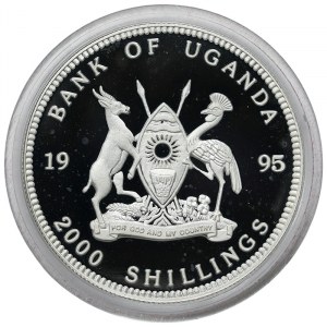 Uganda, 2000 Shillings 1995
