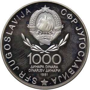 Yugoslavia, 1.000 Dinara 1981
