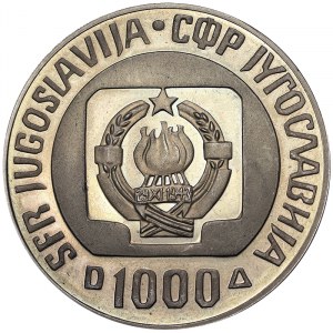 Yugoslavia, 1.000 Dinara 1985