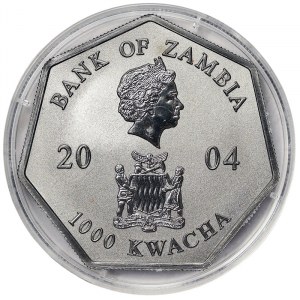 Zambia, 1000 Kwacha 2004