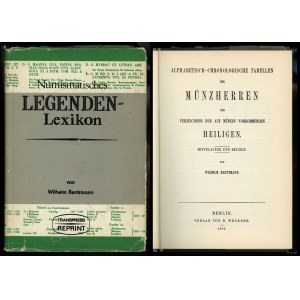 Rentzmann Wilhelm - Numismatisches Legenden-Lexikon, Berlin 1865 (REPRINT 1977)