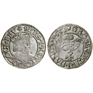 Poland, grosz, 1533, Gdańsk
