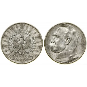 Poland, 5 zloty, 1938, Warsaw