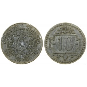 Polen, 10 fenig, 1920, Danzig