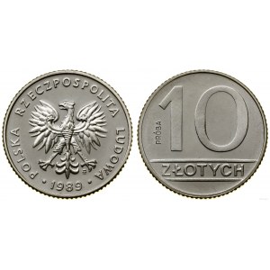 Polska, 10 złotych, 1989, Warszawa