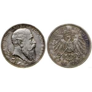 Niemcy, 5 marek, 1902, Karlsruhe