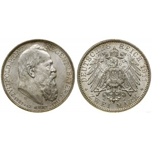 Niemcy, 2 marki, 1911 D, Monachium