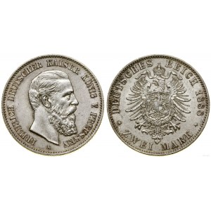 Germany, 2 marks, 1888 A, Berlin