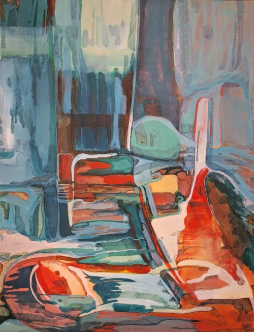 Dariusz PIEKUT (ur. 1959), Wnętrze, 1995