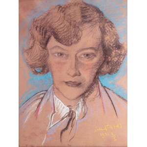 Stanisław Ignacy Witkiewicz Witkacy (1885 Warszawa - 1939 Jeziory na Polesiu), Portret Anny M., 1931 r.