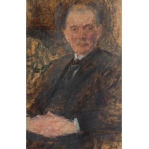 Olga Boznańska (1865 Kraków - 1940 Paryż), Portret Angela Sommarugi, ok. 1930 r.