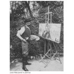 Jacek Malczewski (1854 Radom - 1929 Kraków), Autoportret