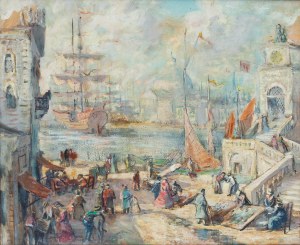 Jeremi Kubicki (1911 Łódź - 1938 Warszawa), W porcie