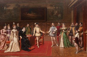 Władysław Bakałowicz (1833 Chrzanów - 1903 Paryż), Scena historyczna