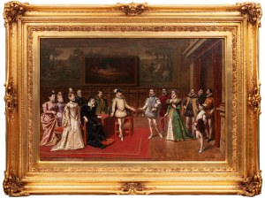 Władysław Bakałowicz (1833 Chrzanów - 1903 Paryż), Scena historyczna